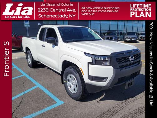 Glacier White 2026 Nissan Frontier S