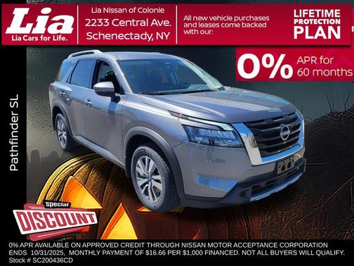 2025 Nissan Pathfinder SL 4WD