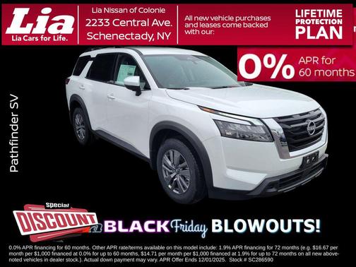 2025 Nissan Pathfinder SV 4WD
