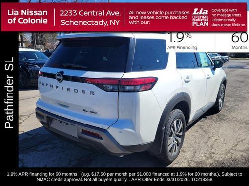 2026 Nissan Pathfinder SL