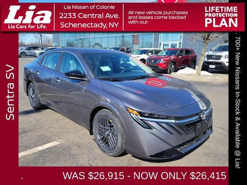 2026 Nissan Sentra SV