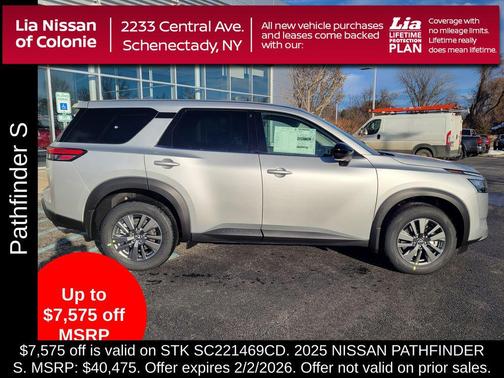 2025 Nissan Pathfinder S 4WD