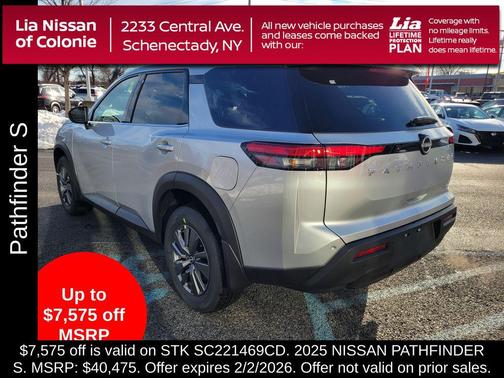 2025 Nissan Pathfinder S 4WD