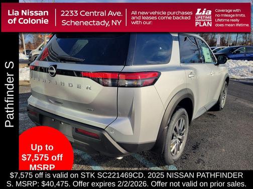 2025 Nissan Pathfinder S 4WD