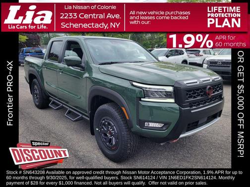 2025 Nissan Frontier PRO-4X