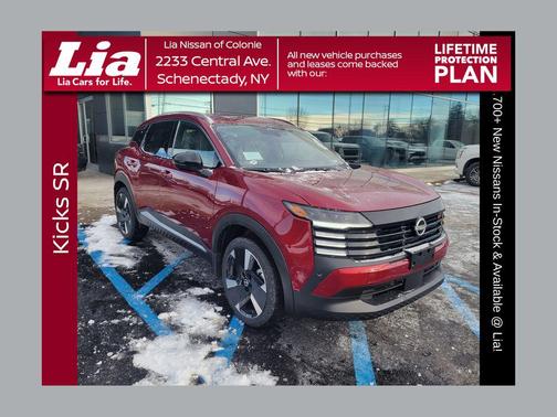 Scarlet Ember Tintcoat 2026 Nissan Kicks SR