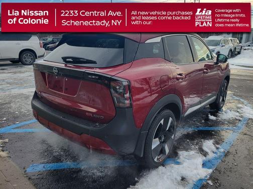 Scarlet Ember Tintcoat 2026 Nissan Kicks SR