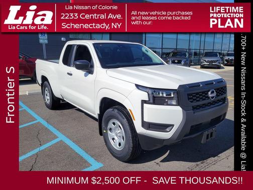 Glacier White 2026 Nissan Frontier S