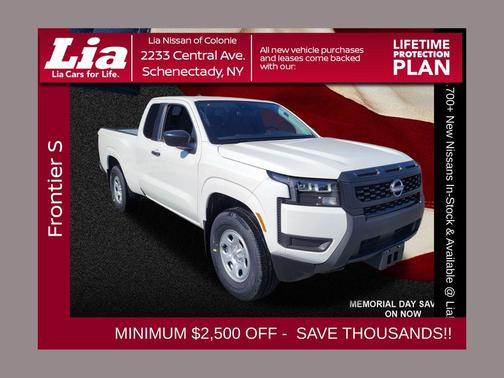 Glacier White 2026 Nissan Frontier S