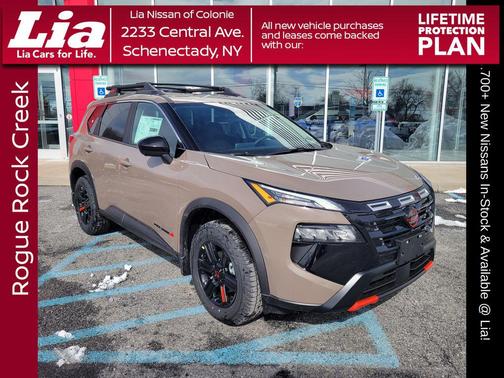 Baja Storm Metallic 2026 Nissan Rogue Rock Creek
