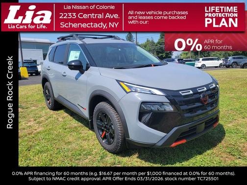 2026 Nissan Rogue Rock Creek