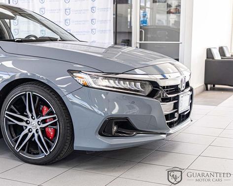 BLUE 2021 Honda Accord Hybrid Touring