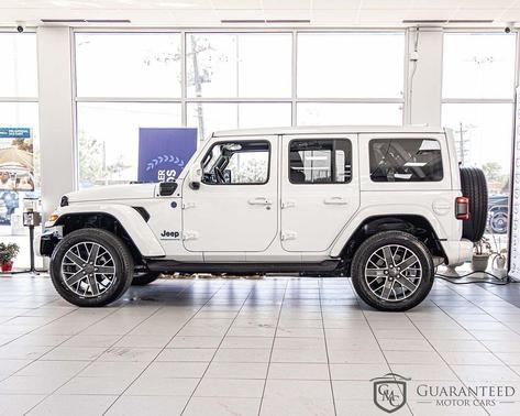 Bright White Clearcoat 2023 Jeep Wrangler 4xe Sahara High Altitude