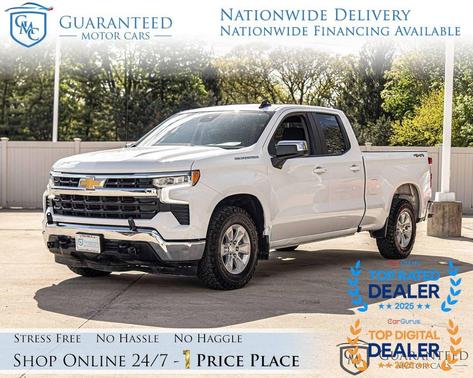 Summit White 2023 Chevrolet Silverado 1500 LT