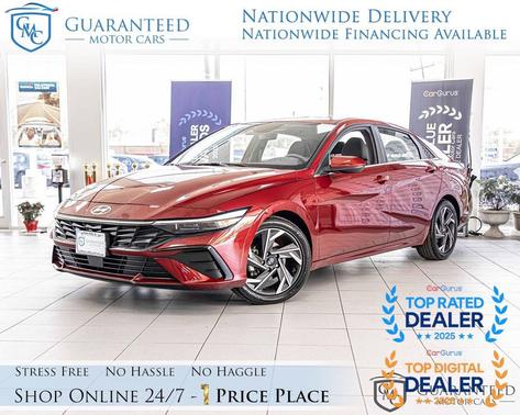 Ultimate Red 2024 Hyundai ELANTRA SEL