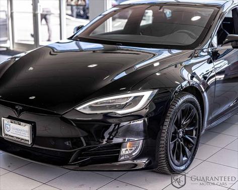 Solid Black 2019 Tesla Model S 75D