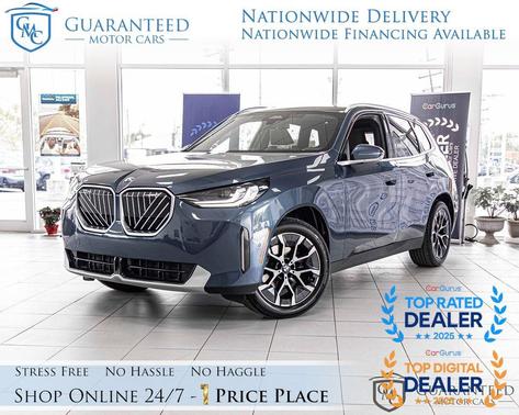 Arctic Race Blue Metallic 2025 BMW X3 30 xDrive