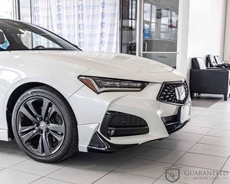 Platinum White Pearl 2021 Acura TLX A-Spec