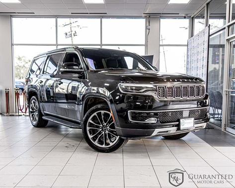 Diamond Black Crystal Pearlcoat 2022 Jeep Wagoneer Series II 4x4