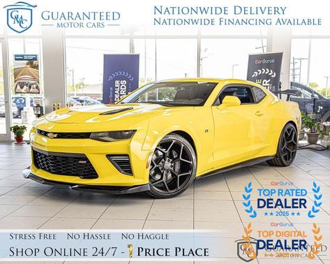 Bright Yellow 2018 Chevrolet Camaro 2SS