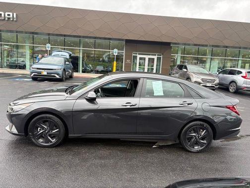 Portofino Gray 2023 Hyundai ELANTRA SEL