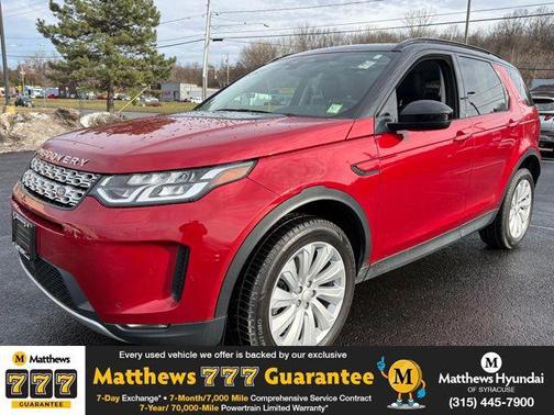 Firenze Red Metallic 2022 Land Rover Discovery Sport S