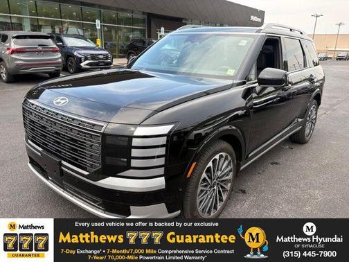 Abyss Black Pearl 2026 Hyundai Palisade Hybrid Calligraphy