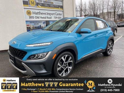 Teal Isle 2023 Hyundai KONA Limited
