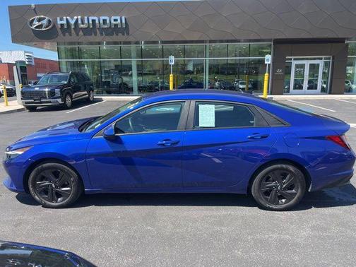 Intense Blue 2023 Hyundai ELANTRA SEL
