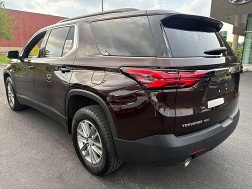 Black Cherry Metallic 2023 Chevrolet Traverse LT Leather