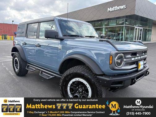 Azure Gray Metallic Tri-Coat 2023 Ford Bronco Big Bend
