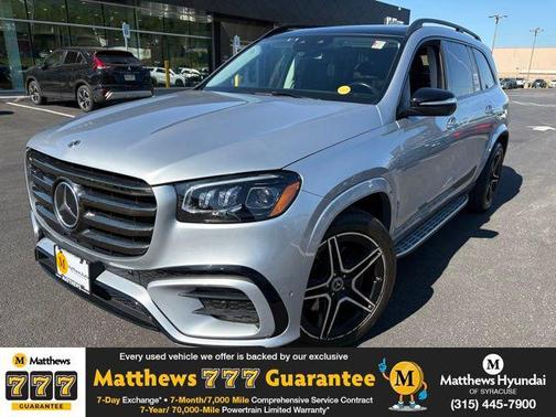 Cirrus Silver Metallic 2024 Mercedes-Benz GLS 450 4MATIC