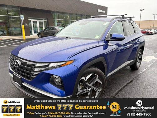 Intense Blue 2022 Hyundai TUCSON SEL