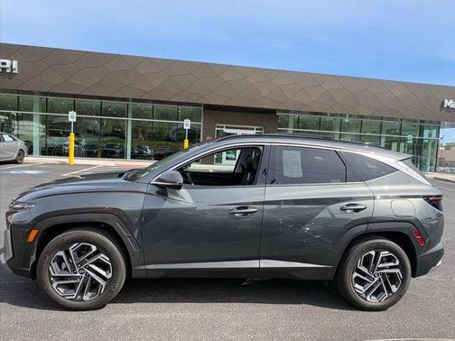 Amazon Gray 2025 Hyundai TUCSON Hybrid Limited