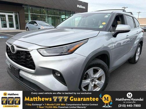 Celestial Silver Metallic 2023 Toyota Highlander LE