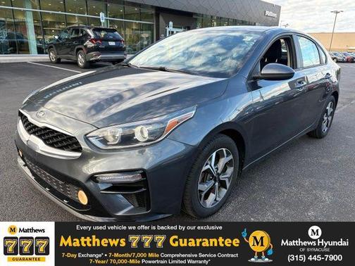 Gravity Gray 2021 Kia Forte LXS