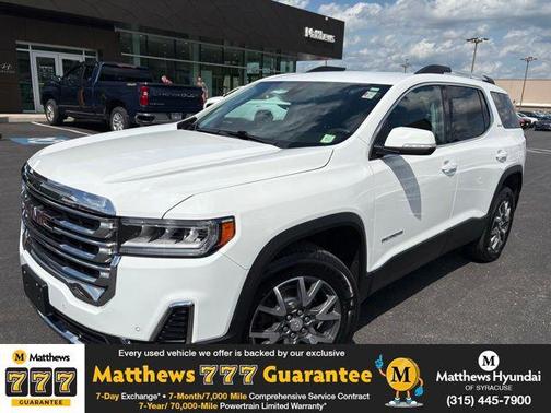 Summit White 2023 GMC Acadia AWD SLE