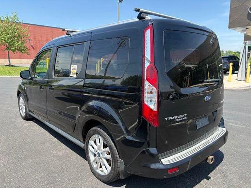 Shadow Black 2018 Ford Transit Connect Titanium w/Rear Liftgate
