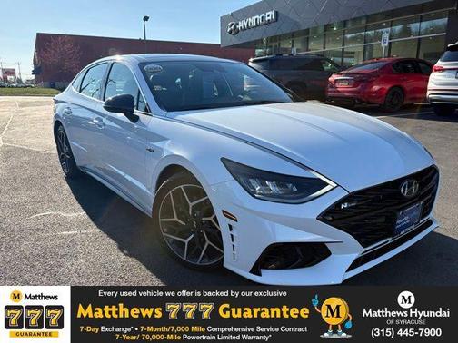 Serenity White 2023 Hyundai SONATA N Line