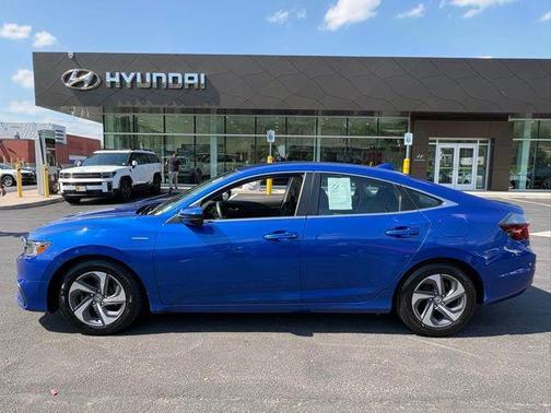 Aegean Blue Metallic 2019 Honda Insight LX