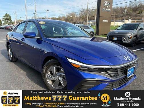 Intense Blue 2024 Hyundai ELANTRA SE