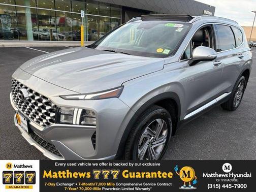 Shimmering Silver 2023 Hyundai SANTA FE SEL 2.4