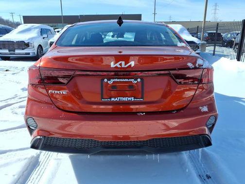 Fire Orange 2023 Kia Forte LXS