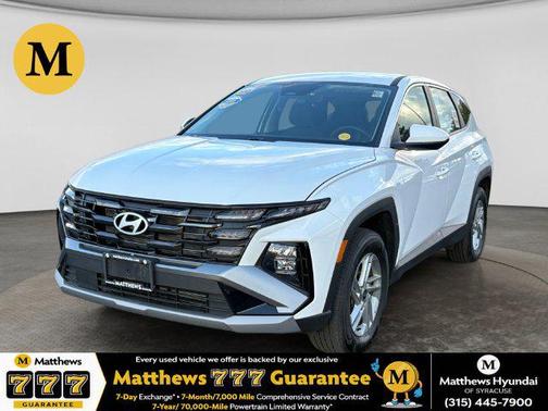 Serenity White Pearl 2025 Hyundai TUCSON SE