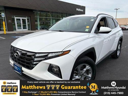 White Pearl 2024 Hyundai TUCSON SEL
