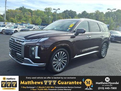 Sierra Burgundy 2023 Hyundai PALISADE Calligraphy
