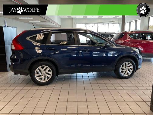 Blue 2015 Honda CR-V EX-L