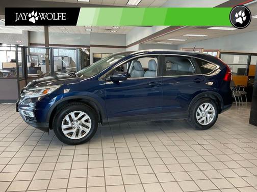 Blue 2015 Honda CR-V EX-L