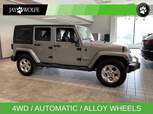 Billet Silver Metallic Clearcoat 2015 Jeep Wrangler Unlimited Sahara