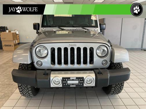 Billet Silver Metallic Clearcoat 2015 Jeep Wrangler Unlimited Sahara